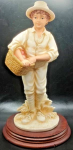 🍎 Leonardo Collection 'Gathering Fruit' Figurine 1988 – 26cm, Vintage, VGC - Picture 1 of 10