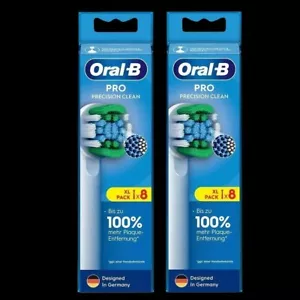 16X Genuine Replacement for ORAL B Braun Electric Toothbrush Head - Picture 1 of 14