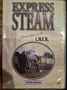EXPRESS STEAM LOCOMOTIVES OF THE L.N.E.R. DVD BRITISH RAILWAYS DOCUMENTARY FILM - Picture 1 of 3