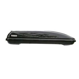 THULE Ocean 600 Roof Box Gloss Black 330L Sport 50kg Luggage Top Car Budget Slim - Picture 1 of 4