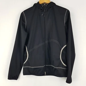 Mountain Designs Womens 12 Black Tilga Softshell Zipper Front Hooded Jacket - Bild 1 von 10