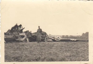 Private Photo Wehrmacht WW2 WW2 Aircraft Sint Annaland Tholen Holland Netherlands - Picture 1 of 2