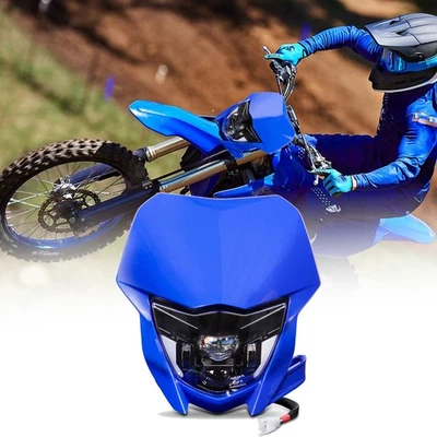 Светодиодная фара с синей маской чехол PNP для Yamaha YZ250F YZ250FX YZ450F YZ450FX - Изображение 1 из 4