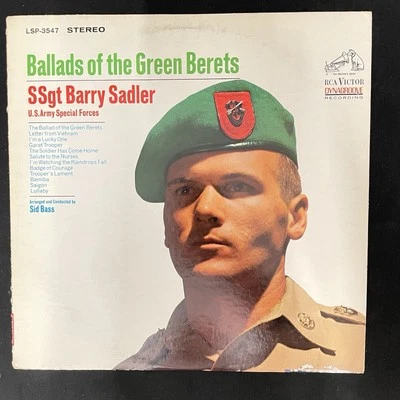 Barry Sadler Ballads Of The Green Berets RCA International Vinyl LP Schallplatte - Bild 1 von 4