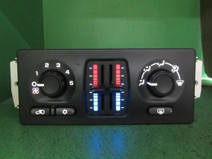 15107753 SILVERADO TAHOE SIERRA YUKON AC MANUAL CLIMATE CONTROL LED REBUILT 1834 - Picture 1 of 6