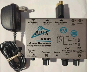 AS-IS Audio Oscillator Sweepable 10dB Pad Separate Square Wave/ Sine Wave In/out - Picture 1 of 12