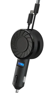 Chargeur voiture rétractable - Photo 1 sur 7