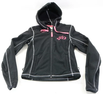 Harley Davidson Chaqueta con Capucha Forro Extraíble S Negro Rosa Cruiser 97422-14VW Foto 1 de 4