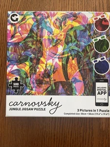 3D Jigsaw Puzzle With Digital App and 3D glasses - Picture 1 of 1