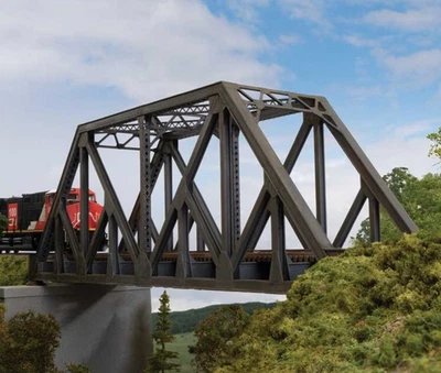 Walthers HO Scale ~ New 2025 ~ 97' Subdivided Warren Truss Bridge Kit ~ 933-4511 - Image 1 of 2
