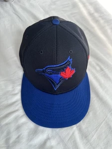 Authentic New Era Toronto Blue Jays On Field Low Profile Fitted Hat Cap 7 1/2 - Picture 1 of 6