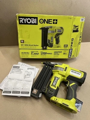 Nueva clavadora inalámbrica AirStrike Brad RYOBI P321 18 V 18 V (solo herramienta) Foto 1 de 4