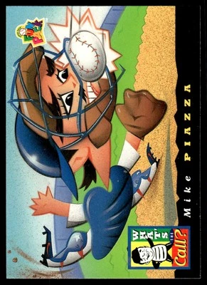 1994 Upper Deck Fun Pack Mike Piazza Los Angeles Dodgers #208 - Image 1 of 2