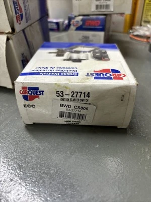 BWD CS805, Ignition Starter Switch, for select 90-02 Chevy GMC Models - Imagem 1 de 4