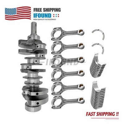 Crankshaft w/ Connecting Rod FOR Hyundai Santa Azera Fe Kia Sedona Sorento 3.3L Foto 1 de 4