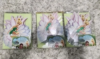 3 Paks Disney Fairies 8 Novelty Invitations & Envelopes Tinker Bell Flower 24 To - Image 1 of 4