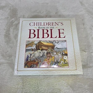 Children's Book of the Bible Hardcover Gold Edges Burge Metts Causey Large Print - Foto 1 di 6