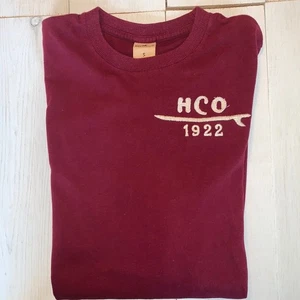 Hollister Long Sleeved Maroon Shirt Women's Size Small 1922 - Picture 1 of 5