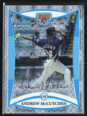 Andrew McCutchen 2008 Bowman Chrome X-Fractor /199 #BDPP69 Pittsburgh Pirates Foto 1 de 2