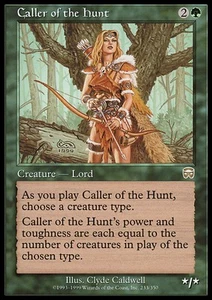 MTG CALLER OF THE HUNT EXC - INVOCATRICE DELLA CACCIA - MM - MAGIC - Imagen 1 de 1