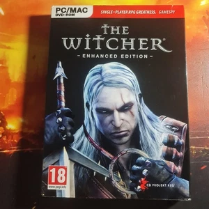 The Witcher: Enhanced Edition CIB mit Karte & Handbuch PC DVD-ROM Windows Mac Spiel - Bild 1 von 4