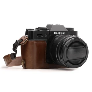 MG958 Ever Ready Leather Camera Half Case and Strap Compatible with Fujifilm ... - Picture 1 of 9