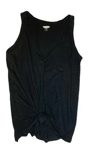 Old Navy Damen-Tanktop XS individueller Schnitt Grunge schwarz 100 % Baumwolle Extra Small - Bild 1 von 6