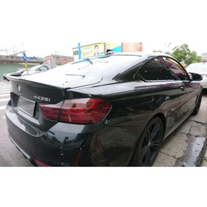 PAINTED FOR BMW 4-Series F32 V TYPE REAR TRUNK SPOILER 2DR COUPE ABS - Picture 1 of 7