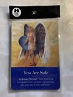 Vintage Power Thought Magnet You Are Safe Magnet Louise L. Hay, Erzengel Michael