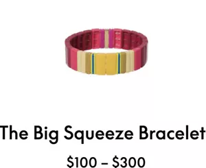 Roxanne Assoulin The Big Squeeze Bracelet Passion Fruit - Picture 1 of 5