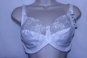 GODDESS HALF LACE UNDERWIRE BRA STYLE 422 / BLACK SIZE 42C - Picture 1 of 4