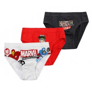 Marvel Spiderman 3 Stück Unterwäsche Jungen Slip Schlüpfer Unterhose - Picture 1 of 1