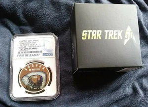 2016 SILVER STAR TREK NGC PF 69 ULTRA CAMEO - CITY ON THE EDGE OF FOREVER W/ BOX - Picture 1 of 5