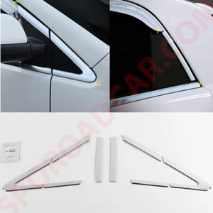 Chrome A C Pillar Cover Molding Trim K-057 for 2014-2019 Ssangyong Korando C - Bild 1 von 7