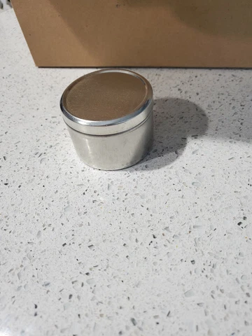 NEW 36pcs 4oz Silver Metal Round Tins Aluminum Empty Candle Tins with Lid Cover