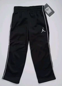 Brand New Boy's Jordan Jumpman Therma-Fit Black White Portrait Pant Sz.4 XS - Picture 1 of 9