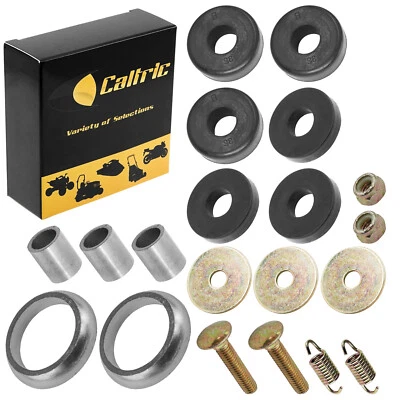 Kit silenciador de escape para Polaris Sportsman 800 6X6 EFI 09-14 con donuts Foto 1 de 4