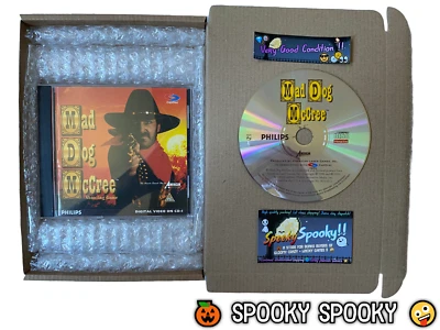 Mad Dog McCree Philips CDi - PAL VGC CIB - High Quality Packing - Tracked - Image 1 of 4