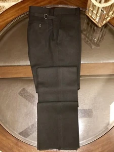 Ralph Lauren Black Label Hose 100% Wolle Gr. 32 Flatfront Slim Fit Made In Italy - Bild 1 von 8