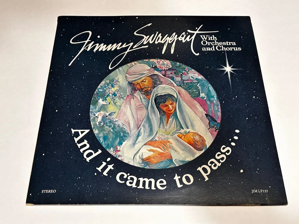 Jimmy Swaggart And It Came To Pass Christmas LP 135 Vinyl Holiday LP 22S - Image 1 of 4