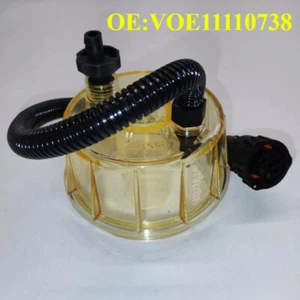 Fuel Water Separator Filter Bowl VOE11110738 For Volvo EC290B EC240B/ - Picture 1 of 1