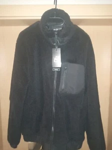 Herren Faserpelzjacke in Schwarz Gr.XXL Neu Ungetragen - Bild 1 von 7