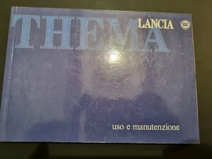 Lancia Thema, Libretto Uso E Manutenzione 1989 - Foto 1 di 4