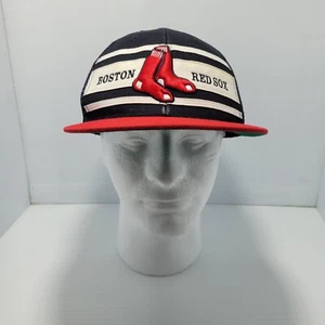 Cappello snapback camionista maglia regolabile Boston Red Sox MLB '47 marca blu MVP - Foto 1 di 14