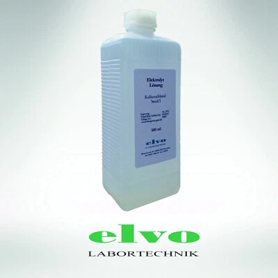 KCL 3mol/l  500 ml, Eichlösung Kalibrierlösung Elektrolytlösung Pufferlösung - Bild 1 von 3