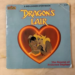 Dragon's Lair: The Rescue of Princess Daphne PB 1984 Marvel Books RARE Don Bluth - Picture 1 of 6