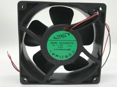 ADDA  AD1224HX-F51 DC24V 0.32A 120*38MM 120mm axial cooling fan - Image 1 of 3