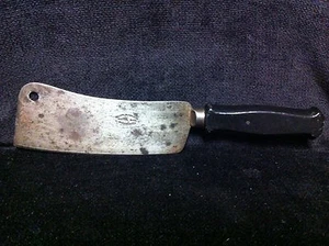 Vintage McLEAN BLACK & CO CARNE MANNAIA lama ad alto tenore di carbonio USA cucina BOSTON MASS - Foto 1 di 10