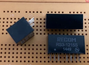 15V 200mA 3W DC/DC Converter 9-18Vin 1kV Isol. Recom RS3-1215S Multi Qty - Picture 1 of 7