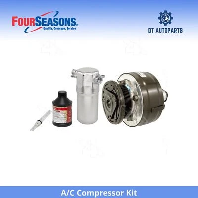 Para 1988-1992 Chevrolet S10 4.3L V6 Kit de compresor de aire acondicionado 4 Seasons 1989 1990 1991 Foto 1 de 4